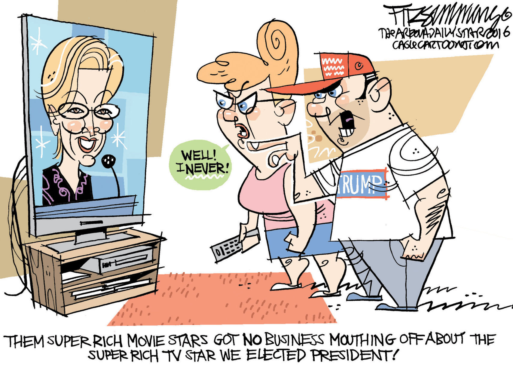 Daily Fitz Cartoon: Streep